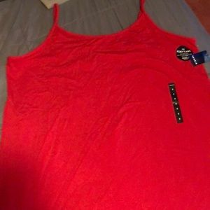 Nwt Torrid size 5 red foxy cami